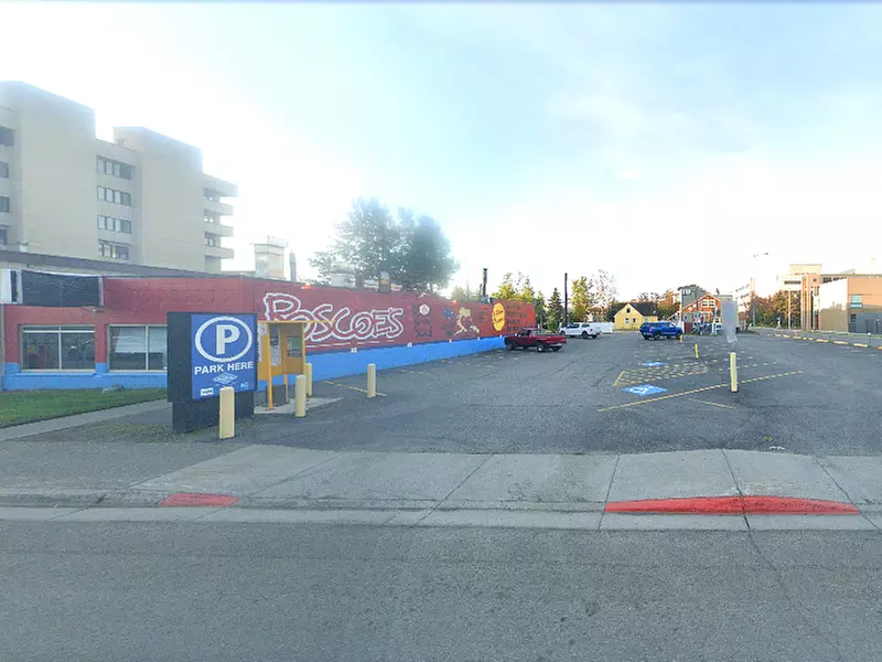Parking at [5040] 110 E. 6th Ave.