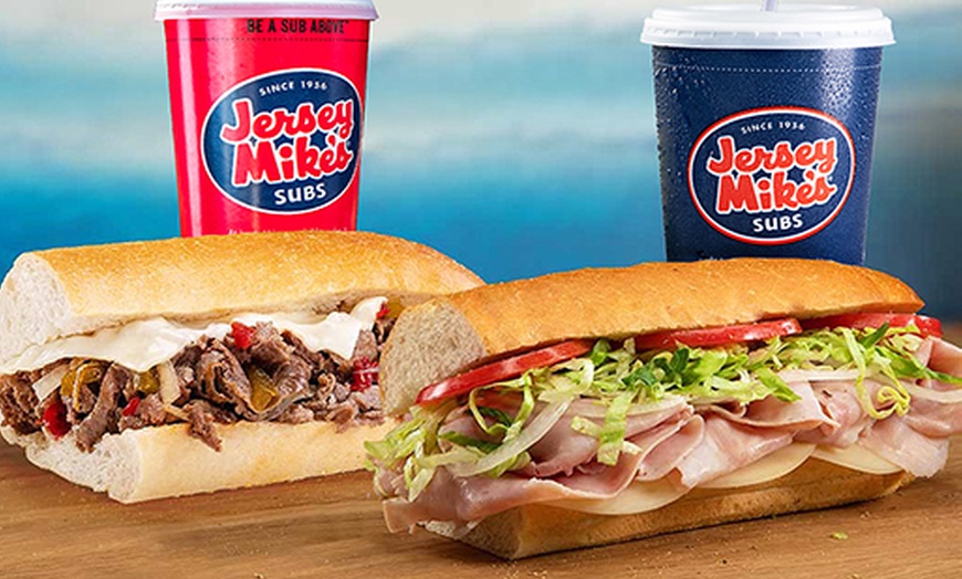 Image 1: 8% Cash Back at Jersey Mike's