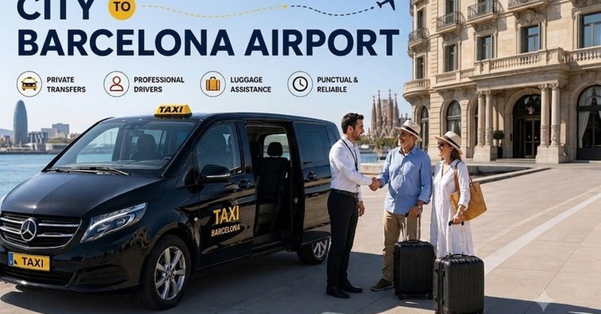 Servicio de traslados privados al aeropuerto o crucero en Barcelona