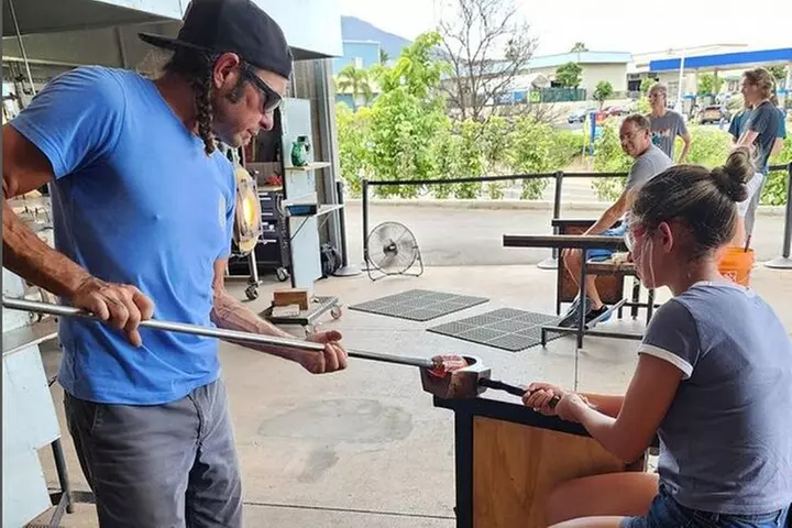 Private Three Piece Glassblowing Lesson for up to 6 people