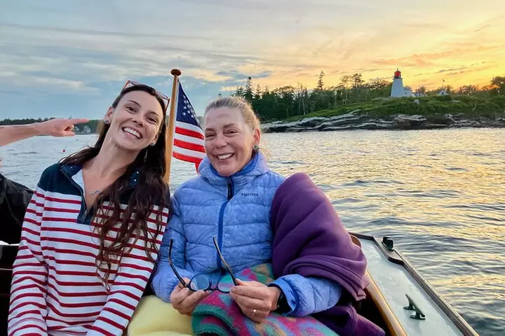 Private Portland Sunset Powerboat Cruise in Casco Bay