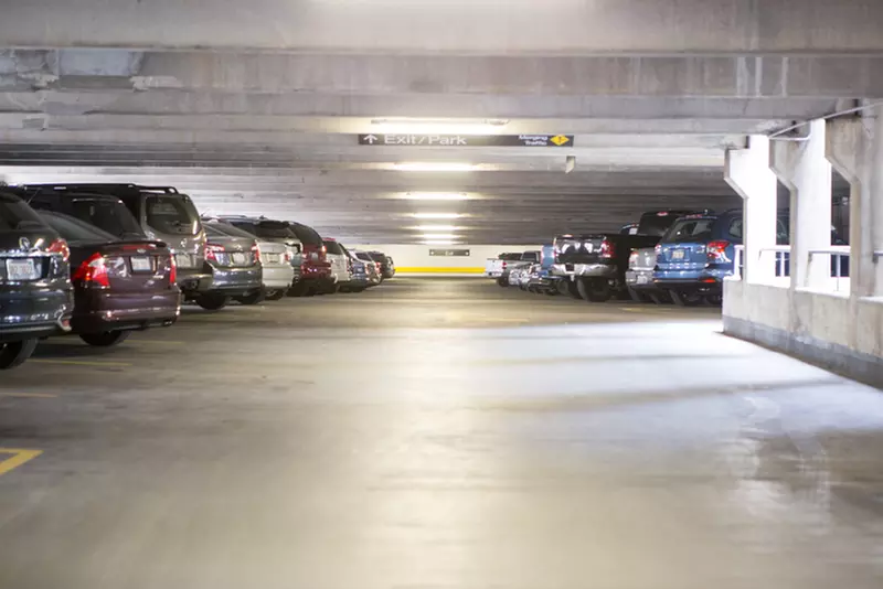 Parking at 600 Park Garage