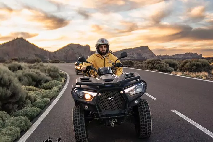 Excursión guiada al Parque Nacional del Teide en Quad