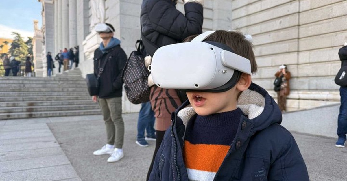 Experiencia de realidad virtual para niños en Madrid