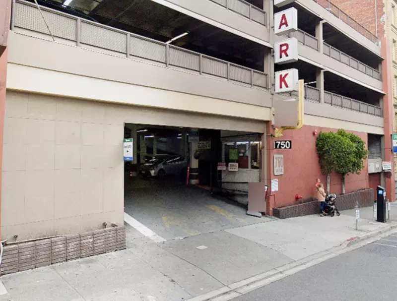 Parking at 750 Bush St. Garage - Valet