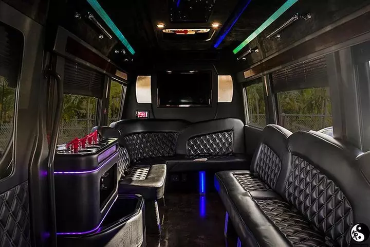 Luxury Sprinter Limo Transport Airport/port Transfers, Miami/broward - Second Medium