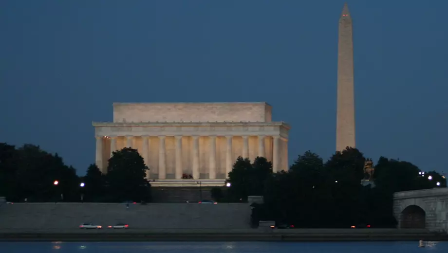 Moonlight Cruise Along the Monuments at DC Cruises boat at Washington Harbor, Georgetown - Primary Image