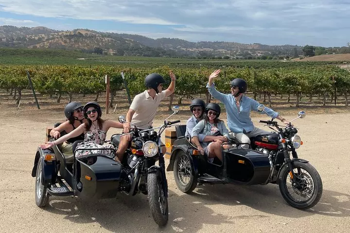 Vineyard Rides Paso Robles Sidecar Wine Adventure