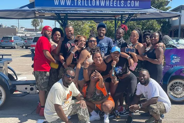 Explore Houston's Hip Hop Culture on a 100% Motorized Party Bike