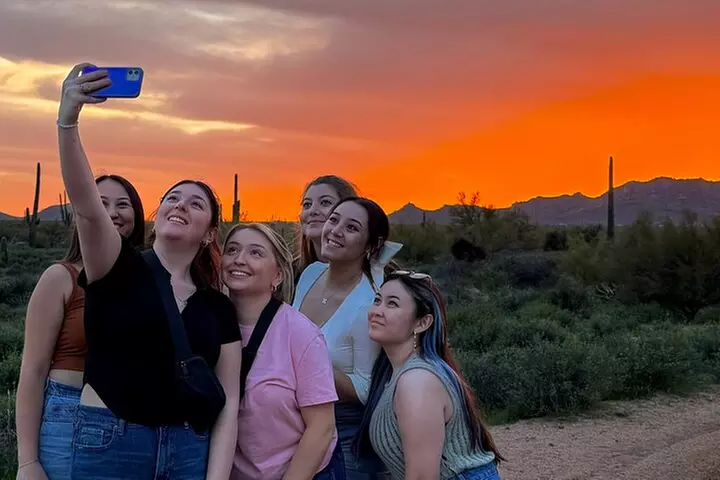 Sonoran Desert Jeep Tour at Sunset