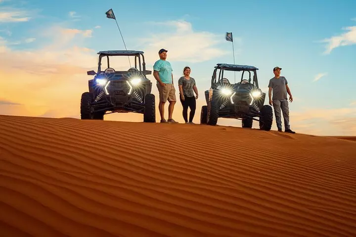 Greater Zion: Sunset UTV Tour at Sand Hollow