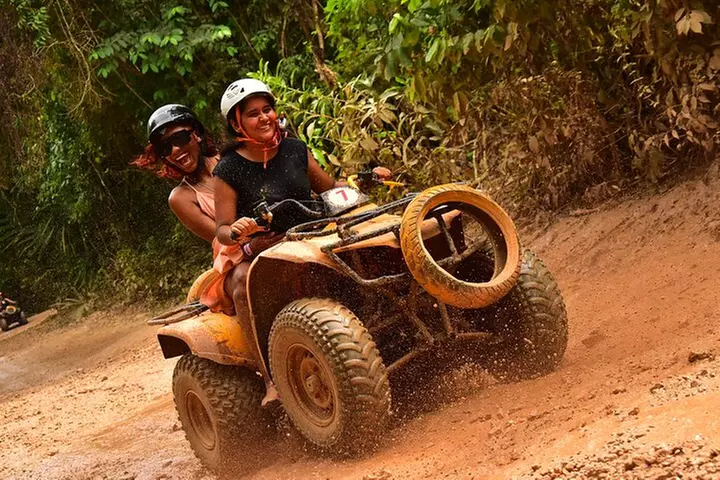 Atv Tour In Cancun (swim Cenote, Tarzan Jump And 5 Ziplines Included) - Primary Image