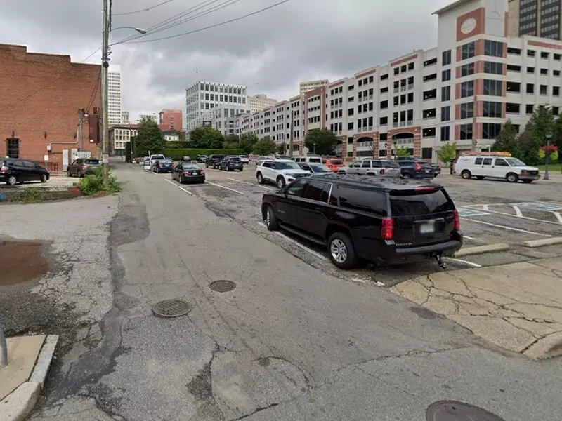Parking at 1460 E. Main St. Lot