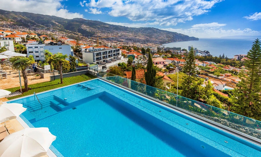 Image 1: ✈ MADEIRA | Funchal - Madeira Panorâmico Hotel 4* - Outdoor swimmin...