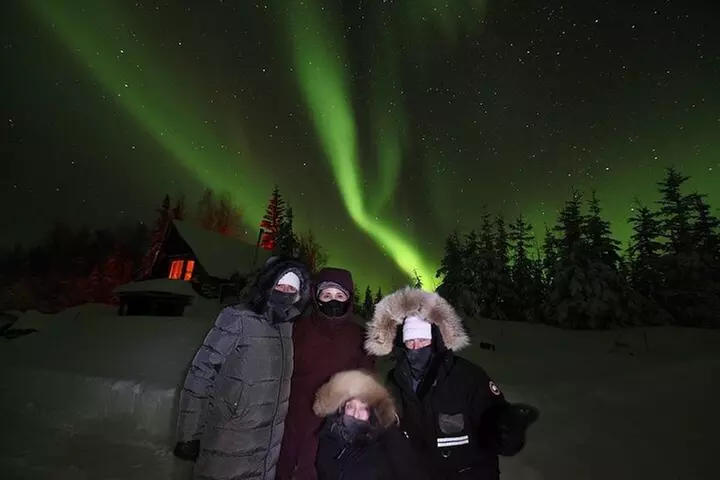 Aurora Viewing - Aurora Husky Lodge , Great view from top of the ridge