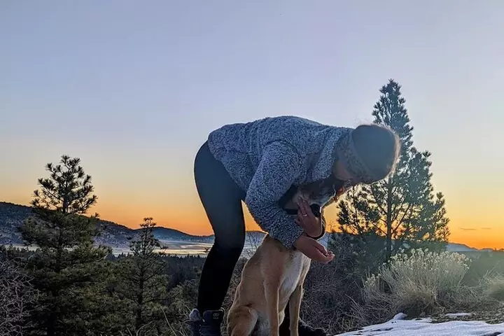 Guided Hiking Tour in Big Bear with Sunset Champagne toast on Priva...