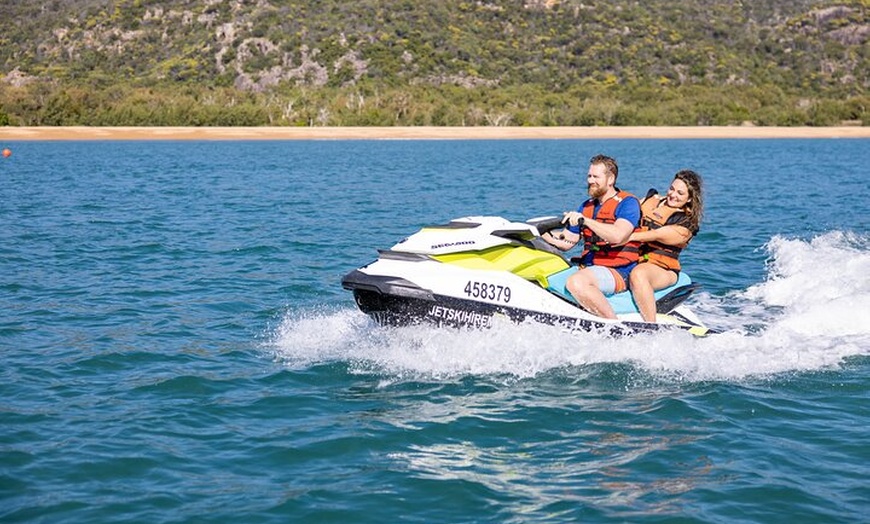 Image 2: Magnetic Island 60 Minute Jetski Hire for 1-8 people plus GoPro.