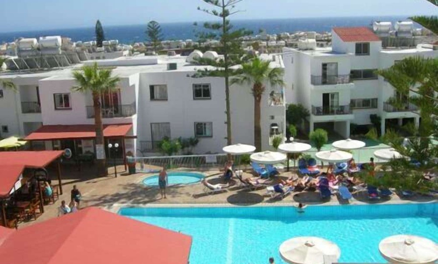 Image 48: ✈ CYPRUS | Ayia Napa - Christabelle Hotel Apartments 2* - Outdoor s...