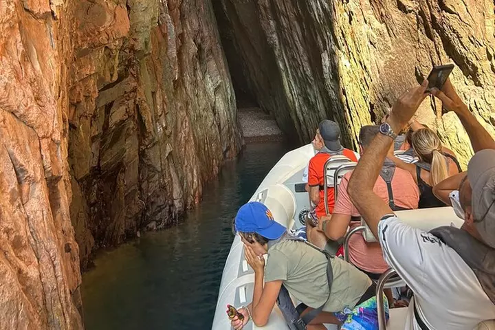 De Sagone/Cargèse: Scandola Girolata Calanques Piana Snorkeling