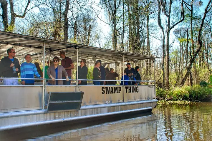 Swamp Boat Ride and Oak Alley Plantation Tour from New Orleans