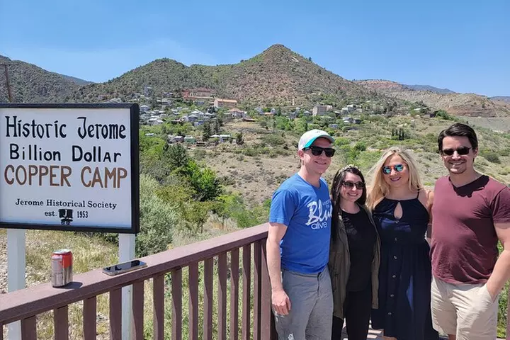 Voted Best in Sedona-Jerome & Vineyards, with Lunch & Tastings