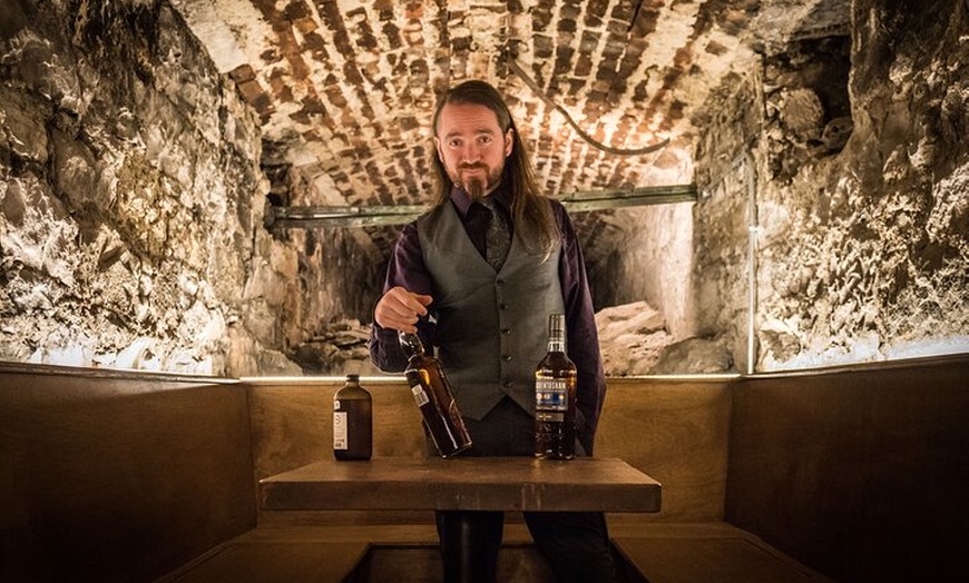 Image 2: Luxury Whisky Tasting in Edinburgh's Underground Vaults