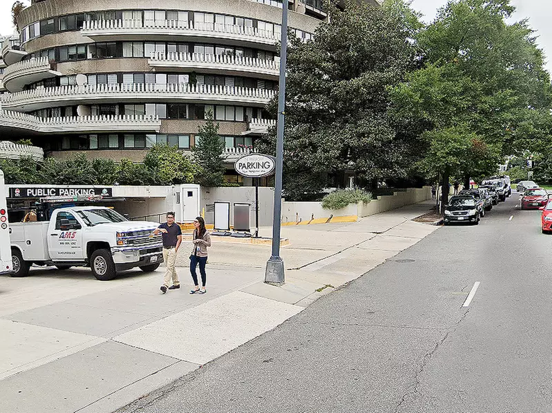 Parking at The Watergate Garage