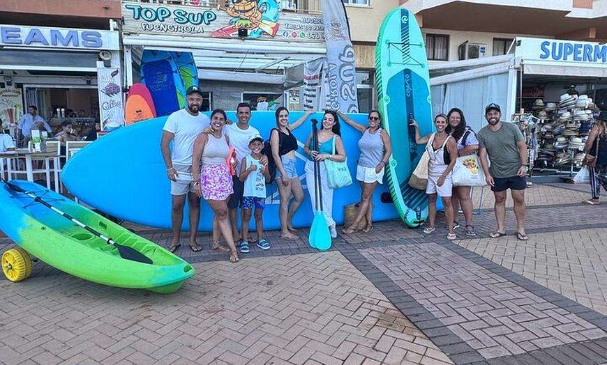 Image 6: Alquiler Paddle surf Gigante Fuengirola 1 Hora para 4-8 personas