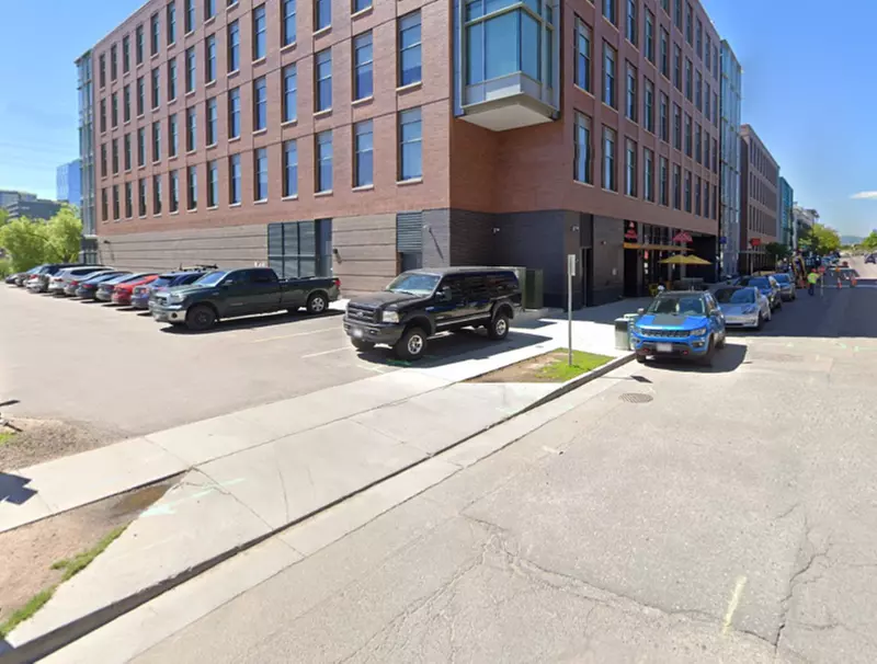 Parking at 1720 Platte St. Lot