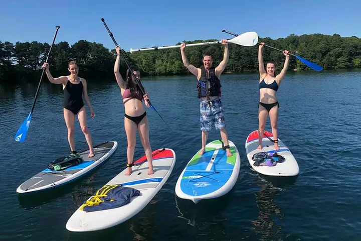 Stand Up Paddle Board Ice Cream Boat Adventure