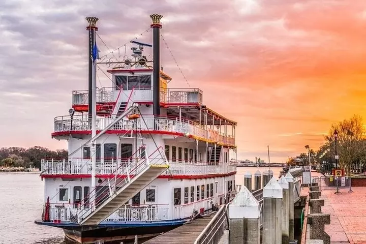 Half Day Tour Land and Sea Savannah Historic Trolley and Cruise - Second Medium