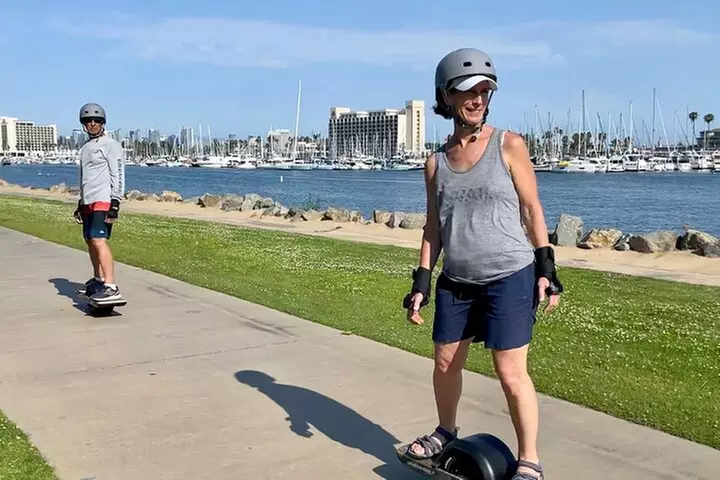 Onewheel Electric Hoverboard Lesson and Bay Ride