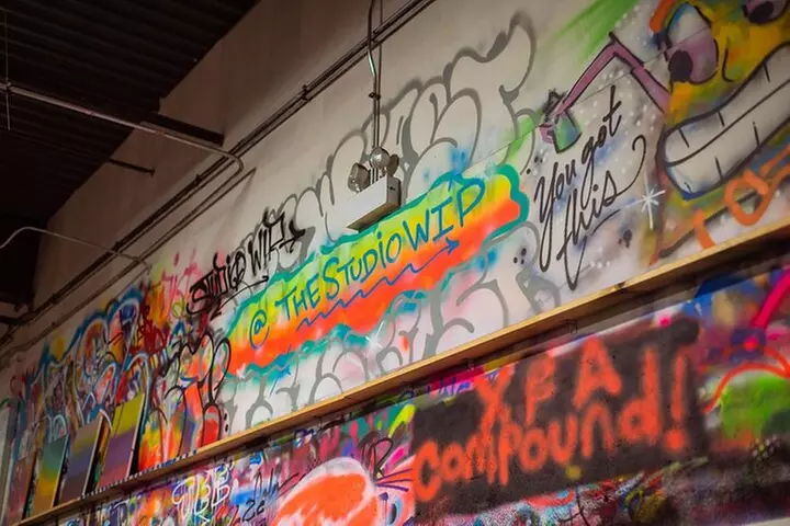 BYOB Spray Paint and Sip at Studio W.I.P.