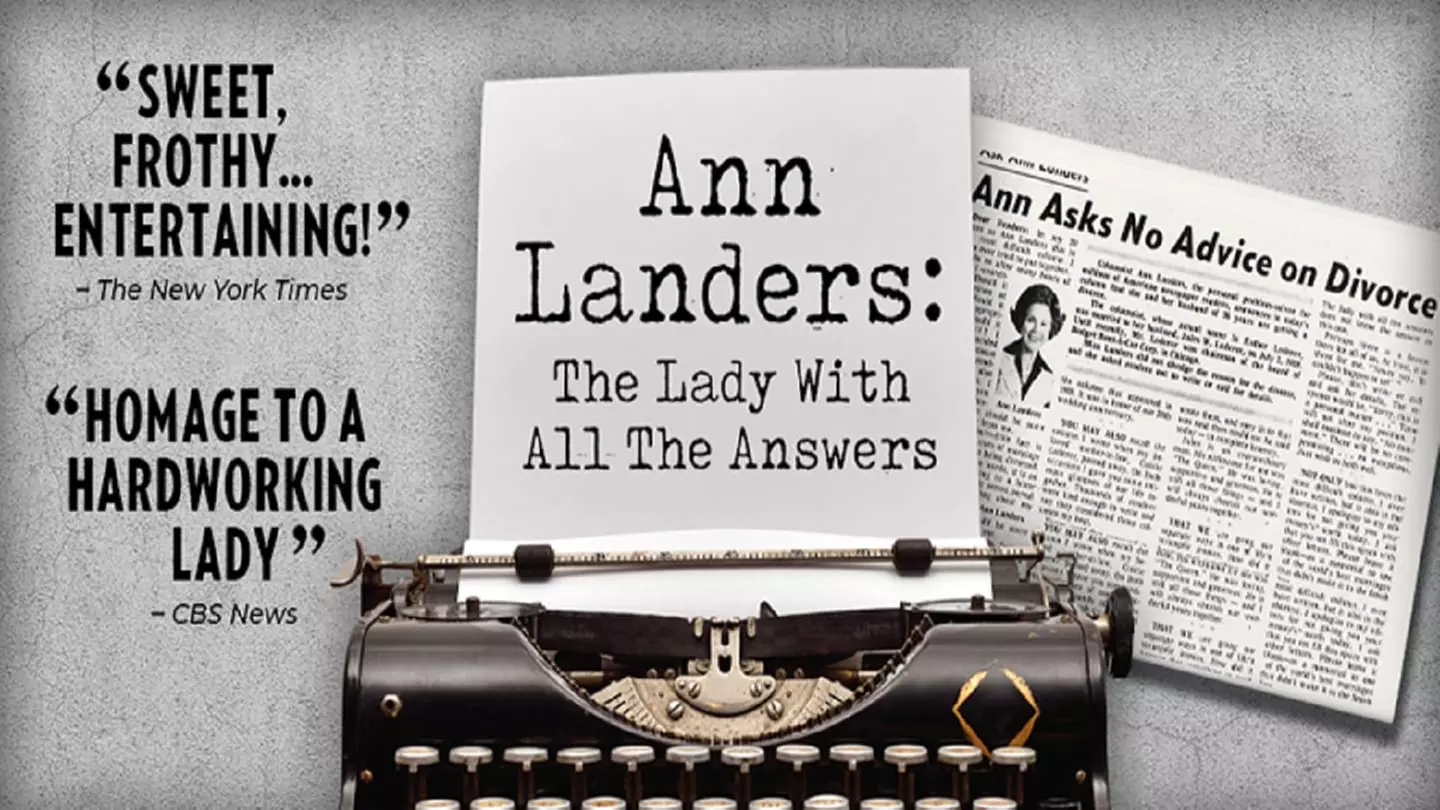 "Ann Landers: The Lady With all the Answers" - Primary Image