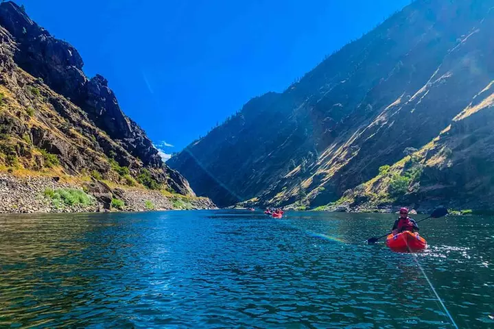 Riggins Idaho half-day rafting trip on the Salmon River