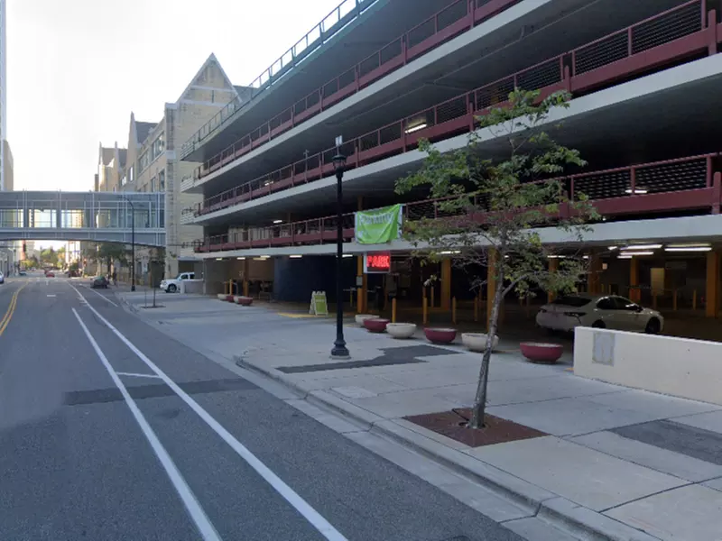 Parking at Theatre Ramp Garage