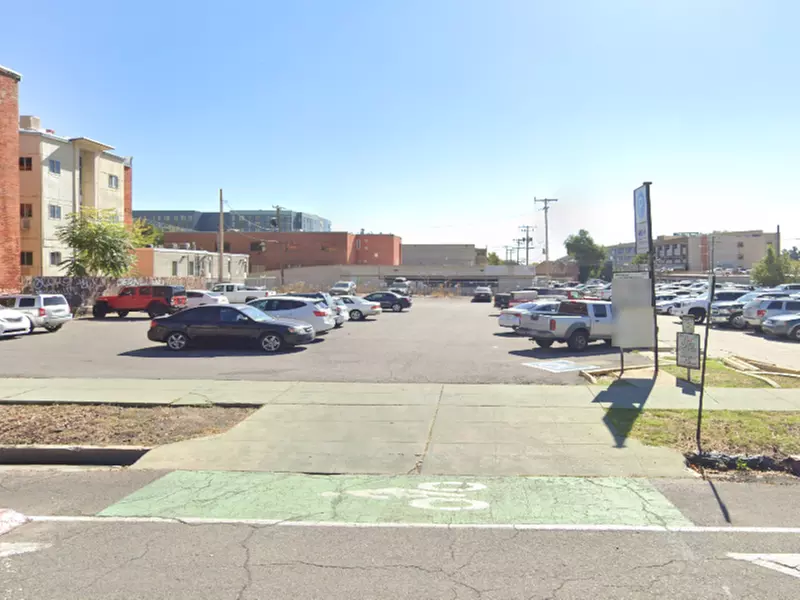 Parking at Broadway East Lot