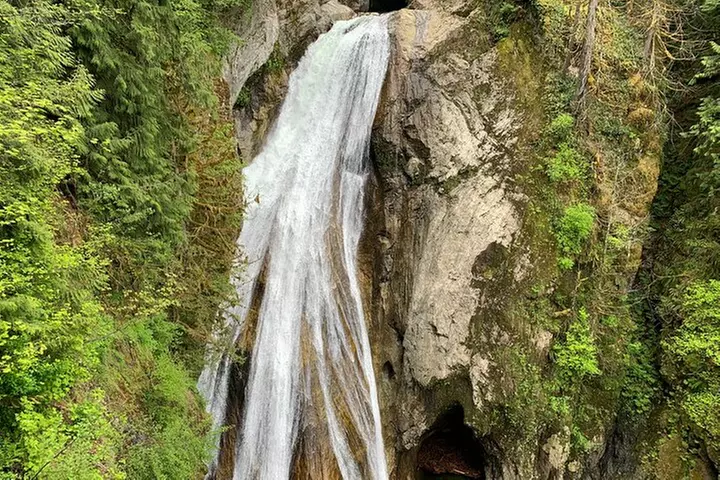 Guided forest hike to Seattle waterfalls incl. Snoqualmie Falls