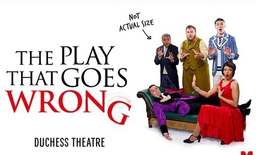 Image 1: Tickets to see The Play That Goes Wrong