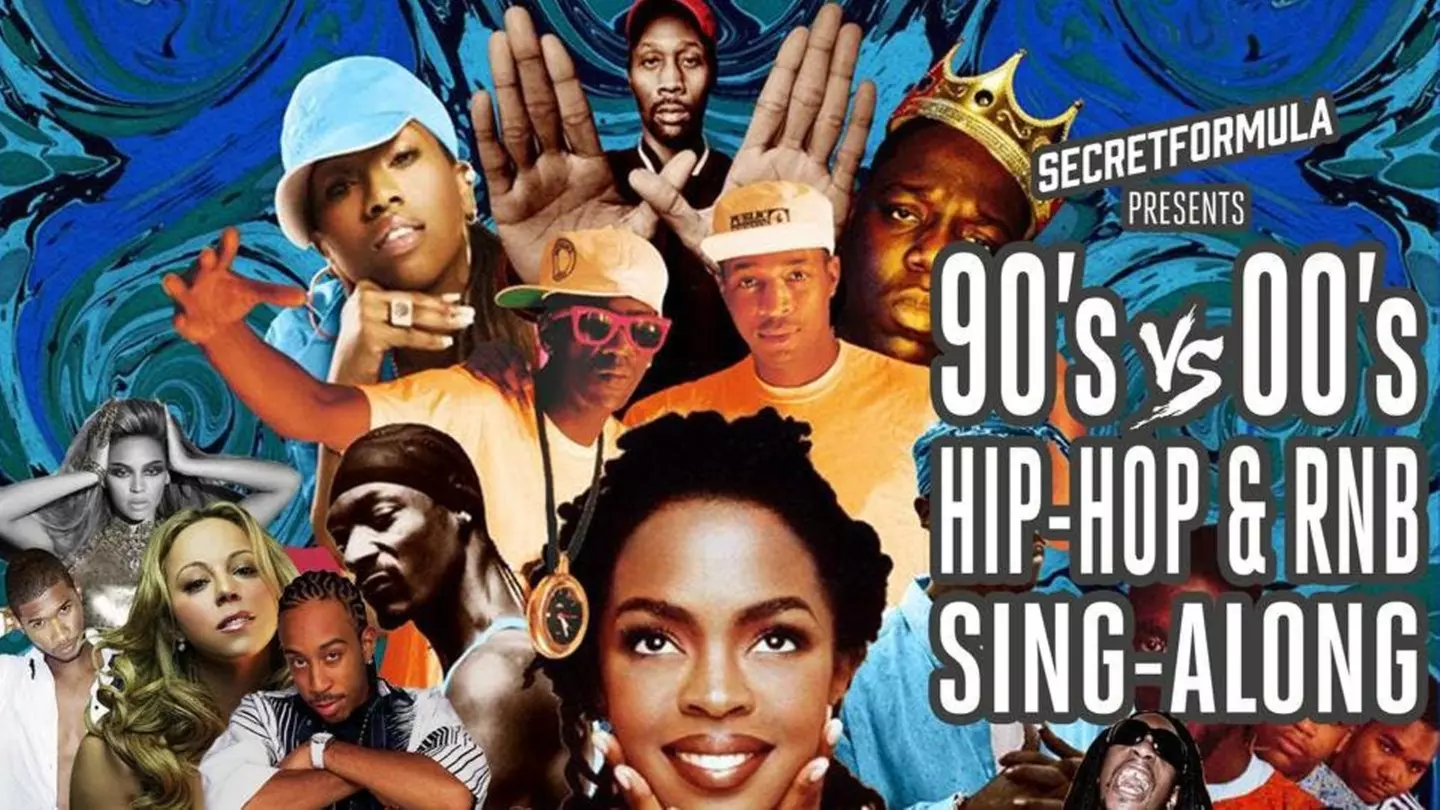 90's vs 00's Hip Hop & RnB Sing-Along - Tuesday, Jun 4, 2019 / 8:30pm - Primary Image