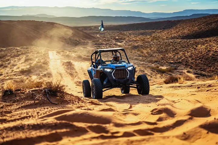 Greater Zion: Sunset UTV Tour at Sand Hollow