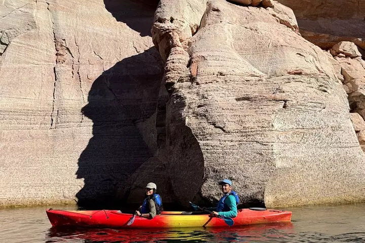Kayak Antelope Canyon and hike, at Lake Powell