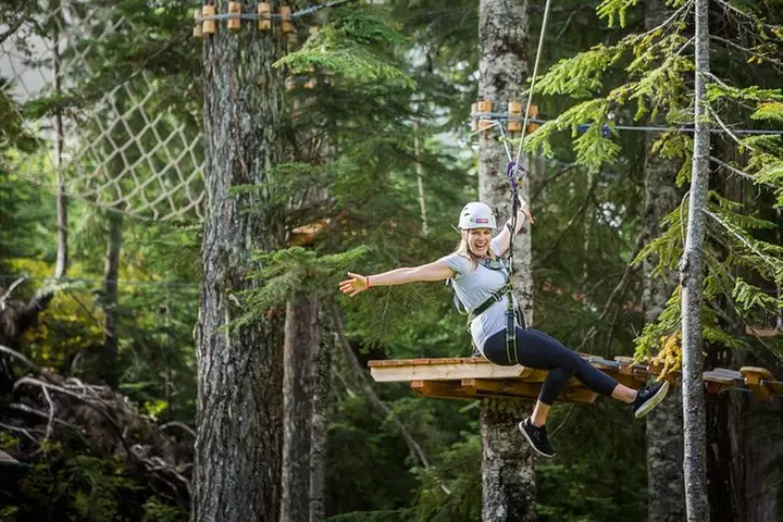 Grouse Mountain Ropes Adventure - Second Medium