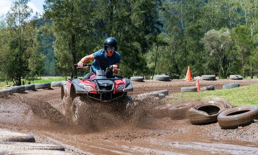 Image 1: Quad Biking At Glenworth Valley Outdoor Adventures
