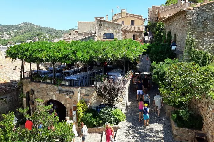Tour turístico de un día por la Costa Brava con paseo en barco desd...