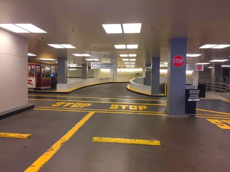 Parking at Hilton Union Square Garage