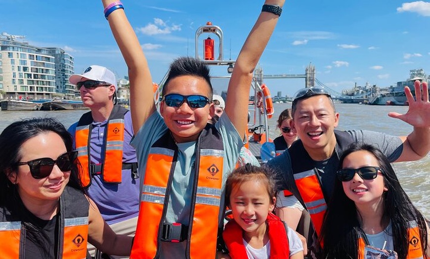 Image 2: Iconic Sights of London: High-Speed Boat Trip