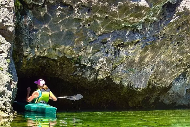 Hoover Dam Kayaking Trip, 6 Hot Springs, 6 Caves, 4 Waterfalls