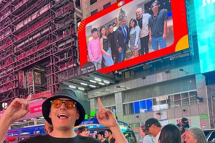 Get Your 15 Seconds of Fame on a Times Square Billboard in NYC!