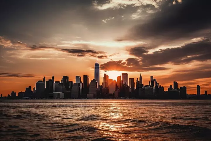 Manhattan Skyline and Statue Night Cruise